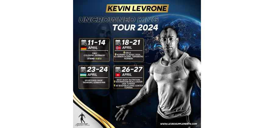 March & April – SPRING LEVRONE TOUR 2024